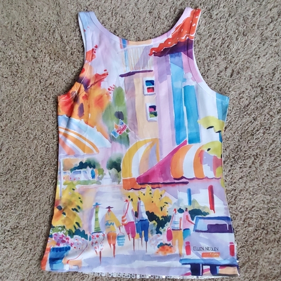 Ellen Negley sequined tank NWT size small - Picture 4 of 5